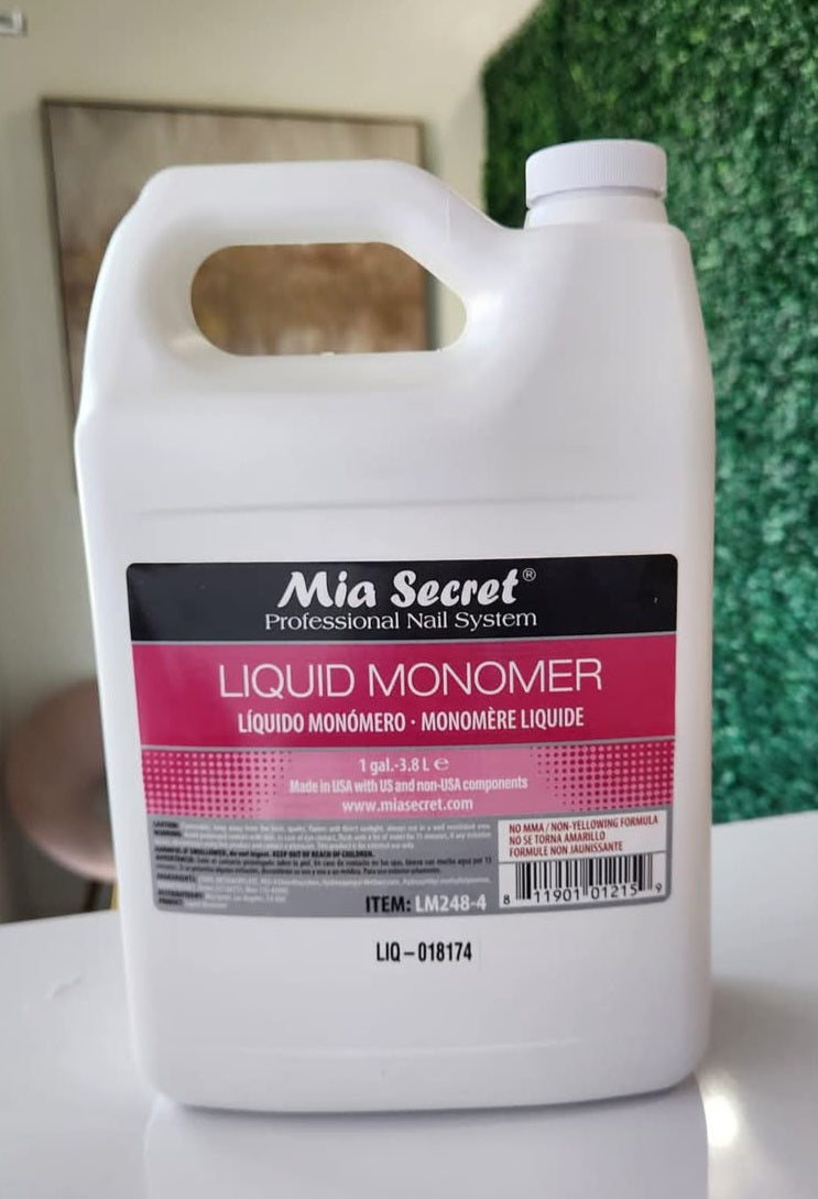 Monómero Mia Secret Galón (NO ENVÍO POR CORREO)